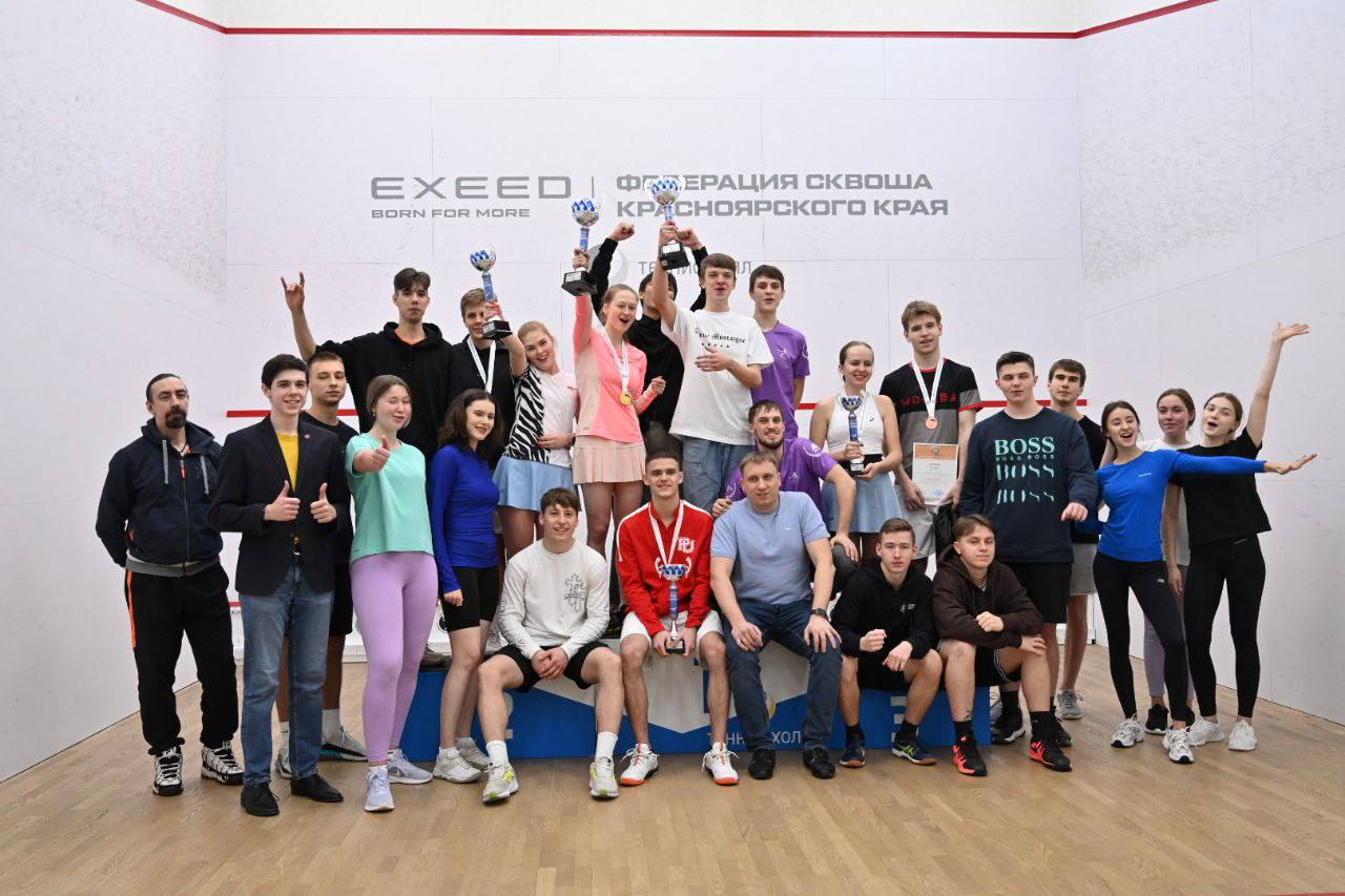 В Красноярске завершился третий Чемпионат Национальной Студенческой Спортивной  Лиги Сквоша